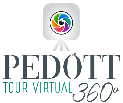 Logomarca Tour Virtual 360º Pedótt